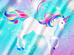 Topgal Little & Big Girls Pajamas Rainbow Unicorn Cotton Long Sleeve PJ Set Size 12