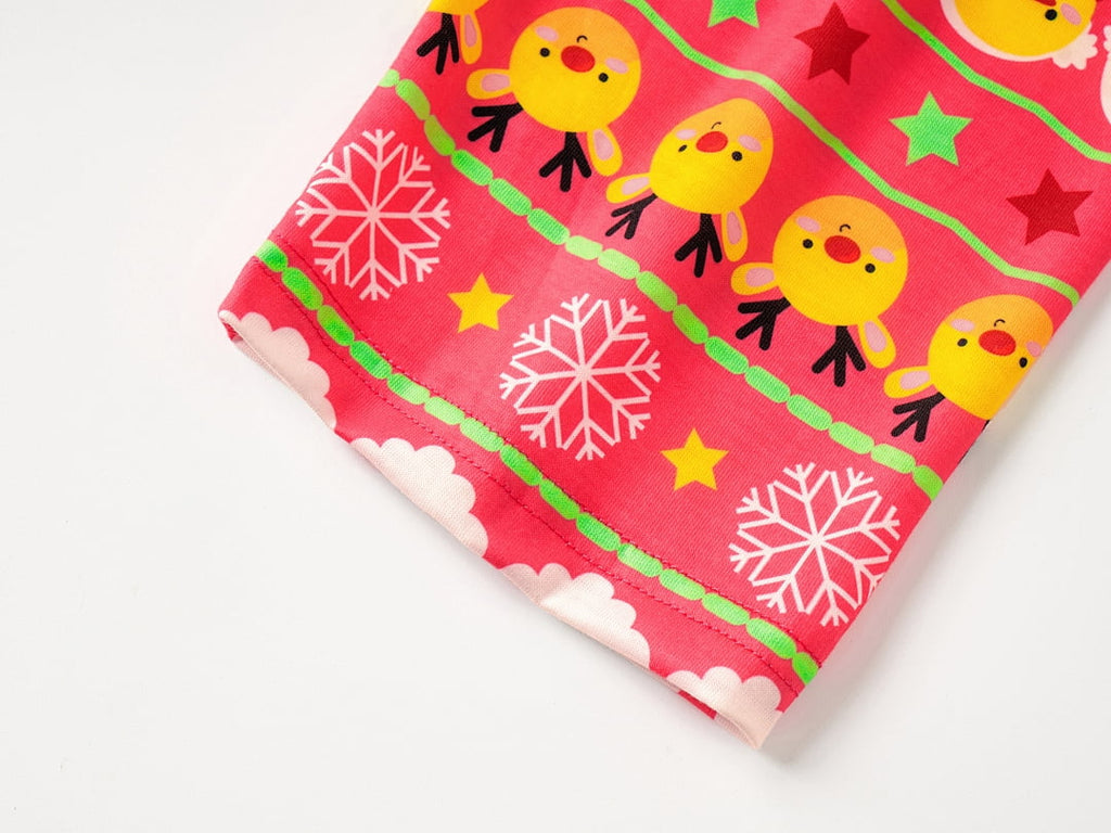 Topgal Soft Big Girls Christmas Pajamas 2-Piece Long Sleeve & Pants Snowman Jammie Set PJS for Tween Kids Size 10 (Part 2 of 2)