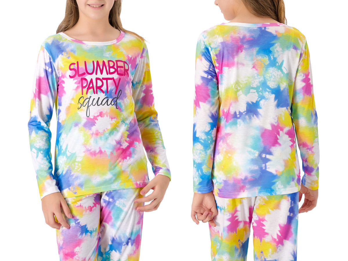 Topgal Soft Big Girls Christmas Pajamas 2-Piece Long Sleeve & Pants Snowman Jammie Set PJS for Tween Kids Size 10 (Part 1 of 2)