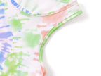Topgal Tween Girls Pajamas Tie Dye Rainbow Unicorn Cotton Tank Top & Shorts PJS Size 18