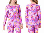 Topgal Soft Big Girls Christmas Pajamas 2-Piece Long Sleeve & Pants Snowman Jammie Set PJS for Tween Kids Size 10 (Part 1 of 2)