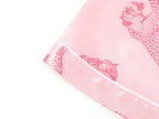 Topgal Satin Pajamas for Girls Beige & Pink Leopard 2 PC Short Sleeves Teen Girl Silky Nightwear Size 10 (Part 2 of 2)