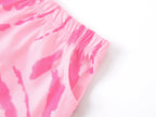 Topgal Tween Girls Pajamas Tie Dye Rainbow Unicorn Cotton Tank Top & Shorts PJS Size 18