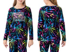 Topgal Soft Big Girls Christmas Pajamas 2-Piece Long Sleeve & Pants Snowman Jammie Set PJS for Tween Kids Size 10 (Part 1 of 2)