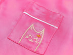 Topgal Satin Pajamas for Girls Beige & Pink Leopard 2 PC Short Sleeves Teen Girl Silky Nightwear Size 10 (Part 2 of 2)