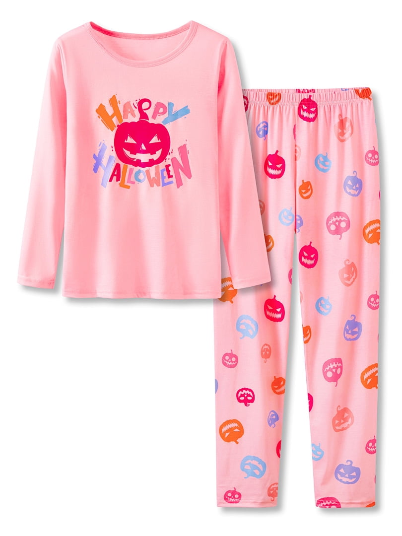Topgal Soft Big Girls Christmas Pajamas 2-Piece Long Sleeve & Pants Snowman Jammie Set PJS for Tween Kids Size 10 (Part 2 of 2)