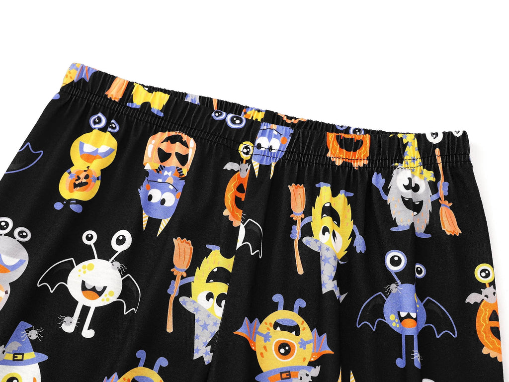 Topgal Boys Long Sleeve Cozy Pajamas Set 2 Piece Seasonal Jammie Shark Pizza All-over Print Grahic PJs Set for Kids Size 10