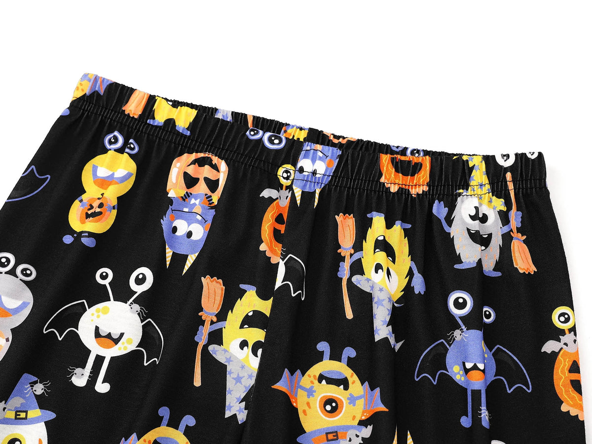 Topgal Boys Long Sleeve Cozy Pajamas Set 2 Piece Seasonal Jammie Shark Pizza All-over Print Grahic PJs Set for Kids Size 10