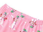 Topgal Soft Big Girls Christmas Pajamas 2-Piece Long Sleeve & Pants Snowman Jammie Set PJS for Tween Kids Size 10 (Part 1 of 2)