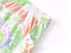 Topgal Tween Girls Pajamas Tie Dye Rainbow Unicorn Cotton Tank Top & Shorts PJS Size 18