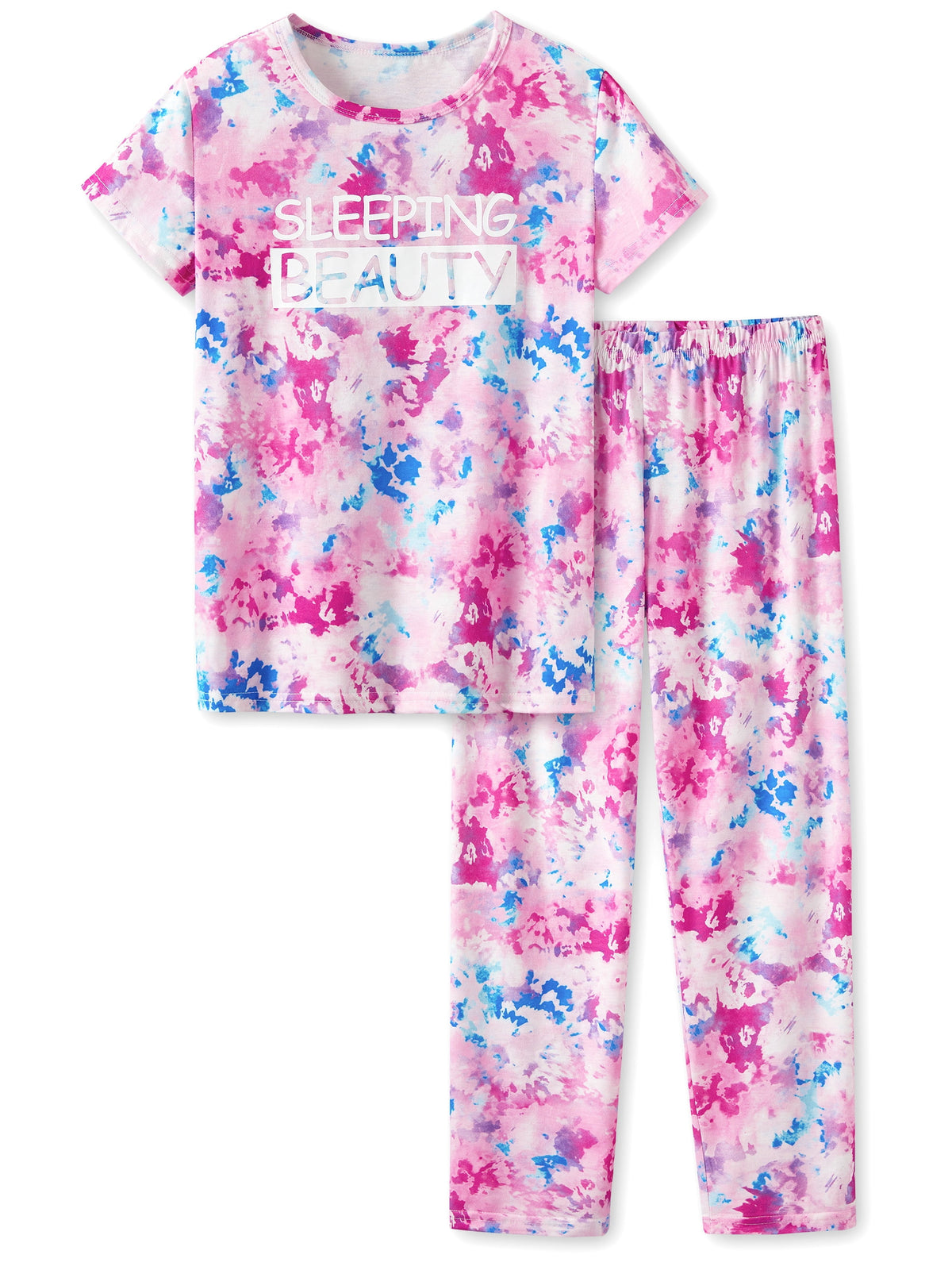Topgal Soft Big Girls Christmas Pajamas 2-Piece Long Sleeve & Pants Snowman Jammie Set PJS for Tween Kids Size 10 (Part 1 of 2)