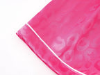 Topgal Satin Pajamas for Girls Beige & Pink Leopard 2 PC Short Sleeves Teen Girl Silky Nightwear Size 10 (Part 2 of 2)