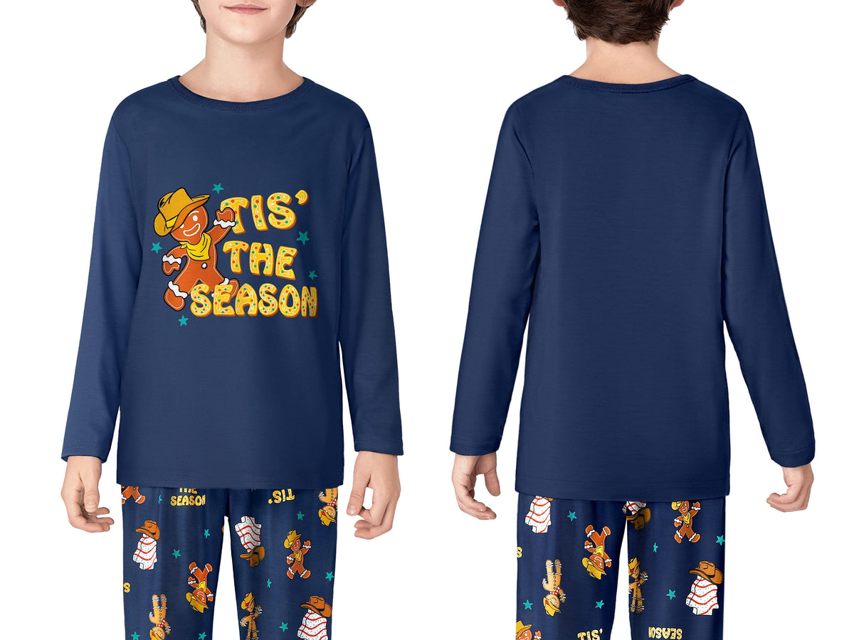Topgal Boys Long Sleeve Cozy Pajamas Set 2 Piece Seasonal Jammie Shark Pizza All-over Print Grahic PJs Set for Kids Size 10