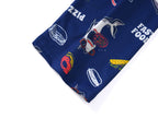 Topgal Boys Long Sleeve Cozy Pajamas Set 2 Piece Seasonal Jammie Shark Pizza All-over Print Grahic PJs Set for Kids Size 10