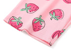 Topgal Girls Cotton Knit Pajamas Toddler Summer Top & Shorts Sung Fit Dog Pjs Orange Sleepwear Clothes Set Size 10