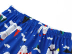 Topgal Boys Long Sleeve Cozy Pajamas Set 2 Piece Seasonal Jammie Shark Pizza All-over Print Grahic PJs Set for Kids Size 10