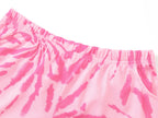 Topgal Tween Girls Pajamas Tie Dye Rainbow Unicorn Cotton Tank Top & Shorts PJS Size 18