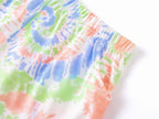 Topgal Tween Girls Pajamas Tie Dye Rainbow Unicorn Cotton Tank Top & Shorts PJS Size 18