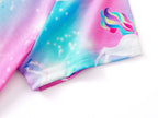 Topgal Tween Girls Pajamas Tie Dye Rainbow Unicorn Cotton Tank Top & Shorts PJS Size 18