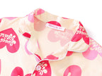 Topgal Satin Pajamas for Girls Beige & Pink Leopard 2 PC Short Sleeves Teen Girl Silky Nightwear Size 10 (Part 2 of 2)