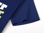 Topgal Kids & Big Boys Pajamas Comfy Navy 2 Piece Short Sleeves Top & Shorts Skate Board Trendy Sleepwear Set Size 10